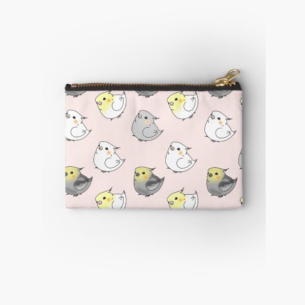 Item preview, Kawaii Cute Cockatiel Bird Pattern designed and sold by artbybee7.
