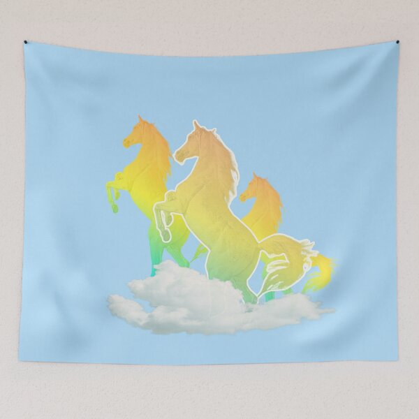Item preview, YOUNG UNICORNS SUNBURST BLAZE designed and sold by THE AMERICAN TEEVANGELIST.