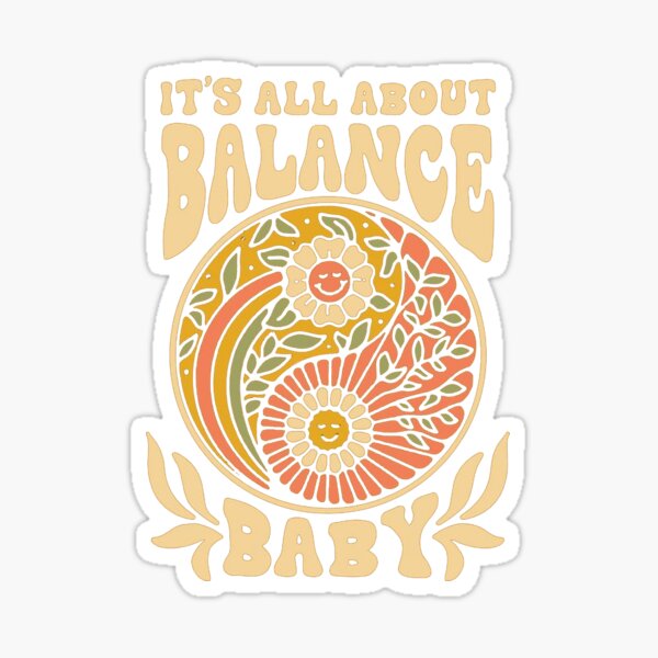 Vista previa del artículo con la obra «Se trata de Balance Baby», diseñado y vendido por AbundanceSeed.
