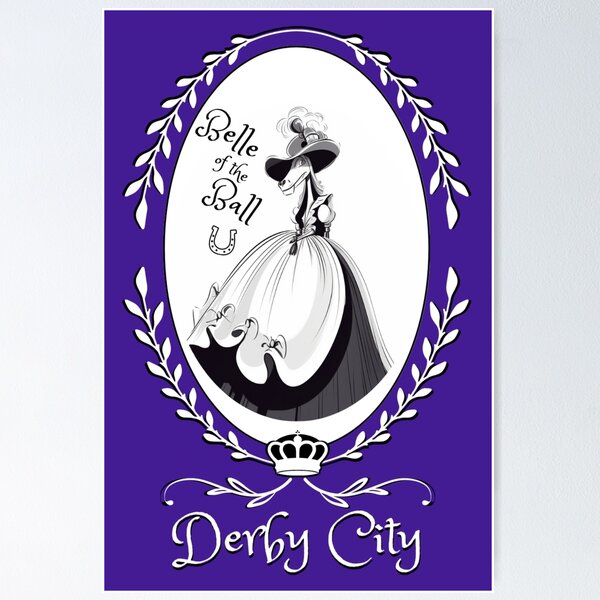 Item preview, Derby City Collection: Belle of the Ball 4 (Purple) designed and sold by TheArtfulAllie.