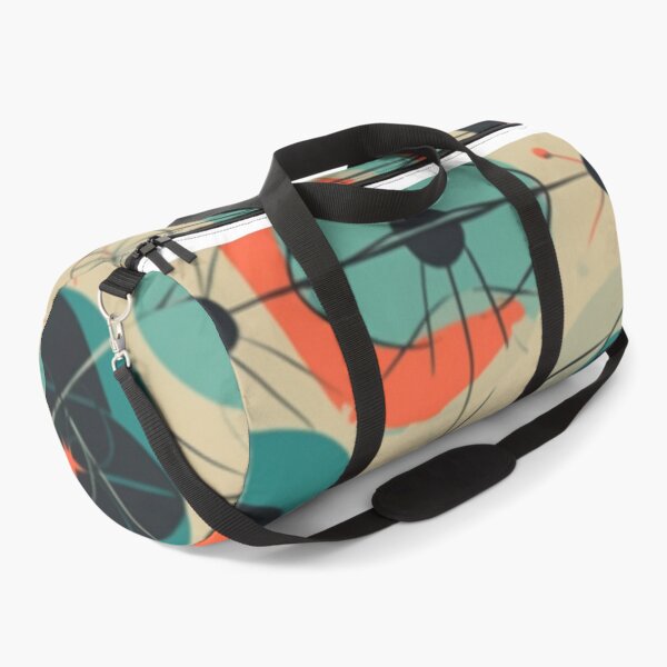 Item preview,  Retro Vintage Midcentury Modern Atomic Art Starburst Abstract Spaceship Pattern  designed and sold by Step, Repeat.