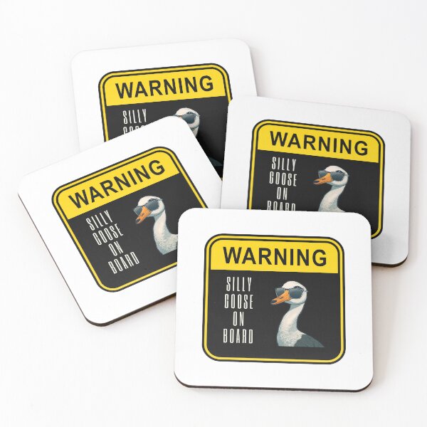 Item preview, silly goose on board designed and sold by printiesart.