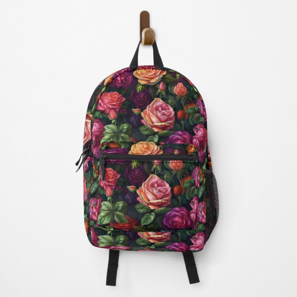 Item preview, pattern collection of colorful rose flowers designed and sold by AstraNovaStudio.