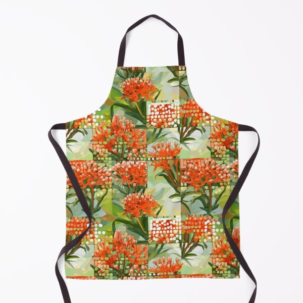 Item preview, Segmented Grids with Disjointed Butterfly Weed designed and sold by TopArtsy.