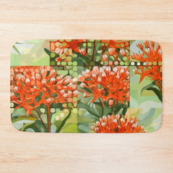 Item preview, Segmented Grids with Disjointed Butterfly Weed designed and sold by TopArtsy.