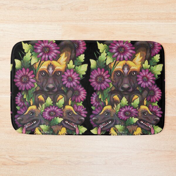 Item preview, African Wild Dogs & Daisies  designed and sold by silveryweb.