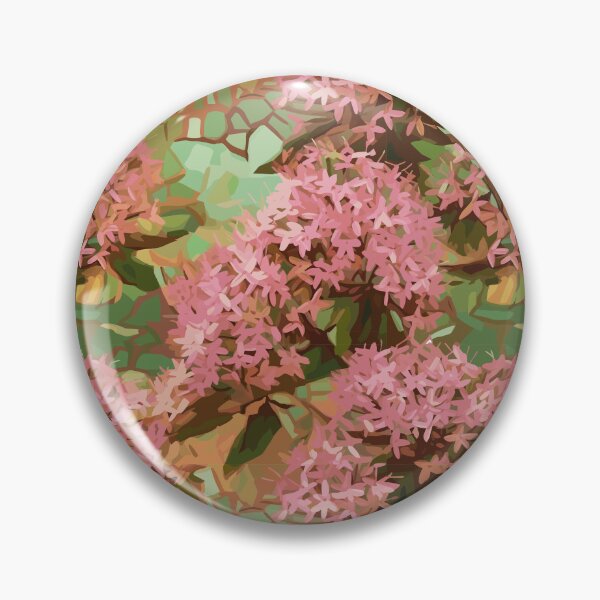 Item preview, Abundant Honey Cluster Pink Penta in Impressionism designed and sold by TopArtsy.
