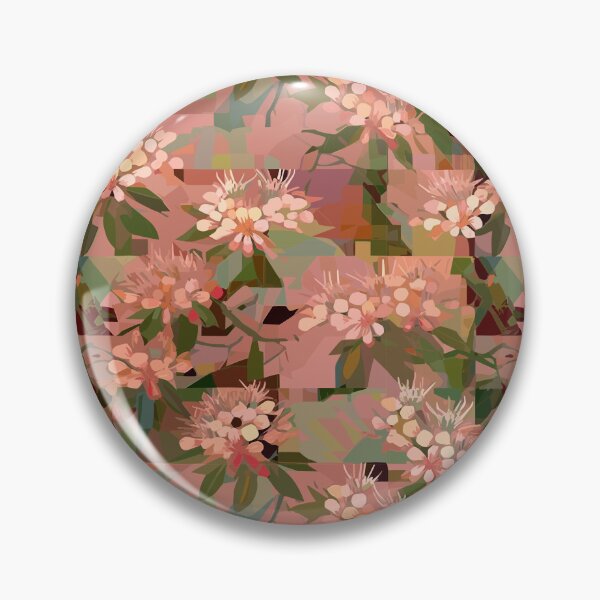 Item preview, Disjointed Honey Cluster Pink Penta Pattern designed and sold by TopArtsy.