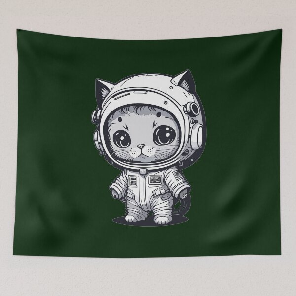 Item preview, Astro Cat 8 designed and sold by FiaFiaPress.