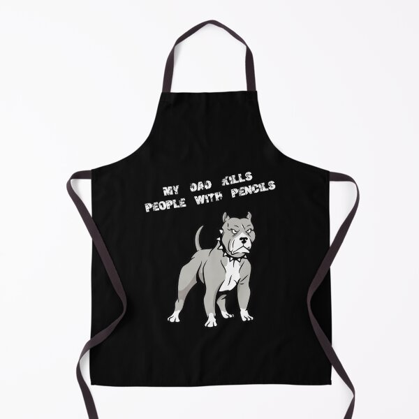 Item preview, Pitbull's Loyalty: My Dad Killed 3 People With A Pencil designed and sold by FlyShop1.