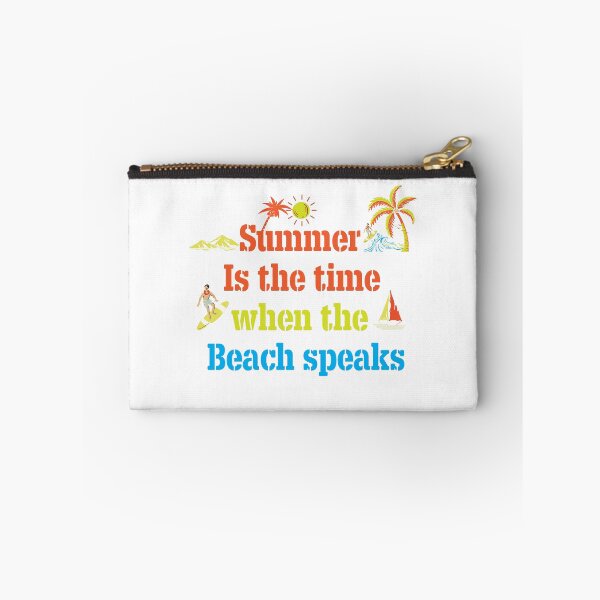 Item preview, Summer is the time when the beach speaks T-SHIRT designed and sold by ABDELHADI ELHATOUIGUI.