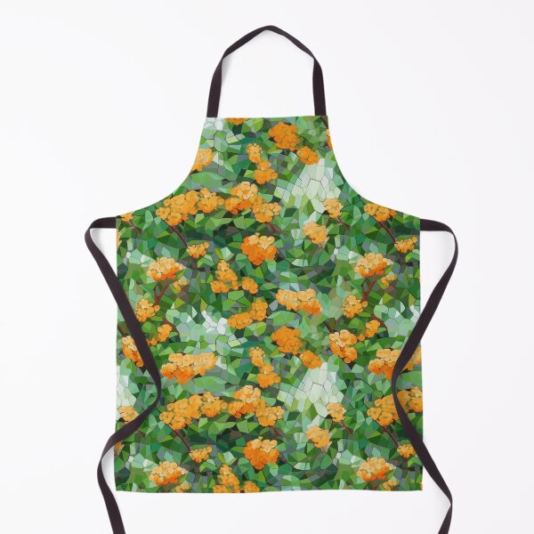 Item preview, Mosaic Style Lantana Flowers Pattern designed and sold by TopArtsy.