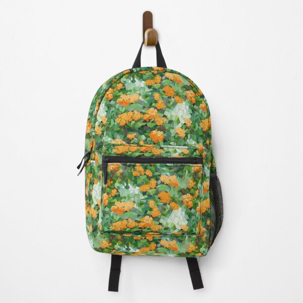 Item preview, Mosaic Style Lantana Flowers Pattern designed and sold by TopArtsy.