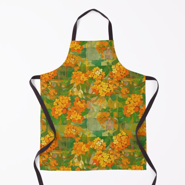 Item preview, Impressionist Grids with Lantana Flowers designed and sold by TopArtsy.