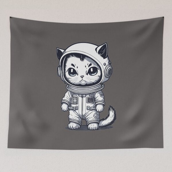 Item preview, Astro Cat 9 designed and sold by FiaFiaPress.