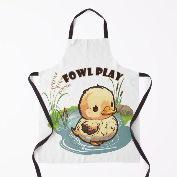 Item preview, Fowl Play Cute Duck In Wetlands designed and sold by designsmostfowl.