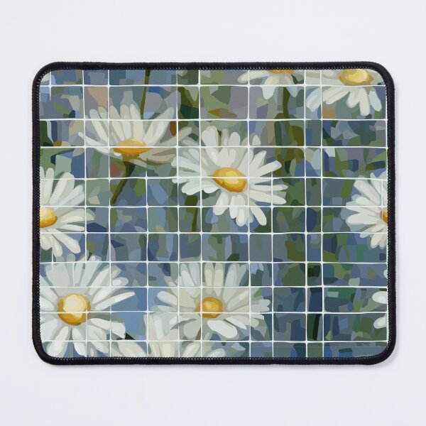 Item preview, Daisy Flowers in Pale Calm Background designed and sold by TopArtsy.