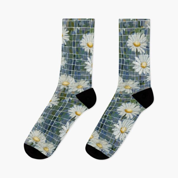 Item preview, Daisy Flowers in Pale Calm Background designed and sold by TopArtsy.