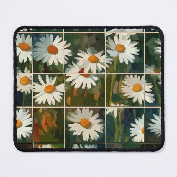 Item preview, Daisy Flowers with Branches Pattern designed and sold by TopArtsy.