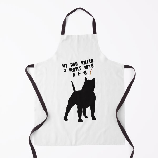 Item preview, Pitbull's Loyalty: My Dad Killed 3 People With A Pencil / Black designed and sold by FlyShop1.