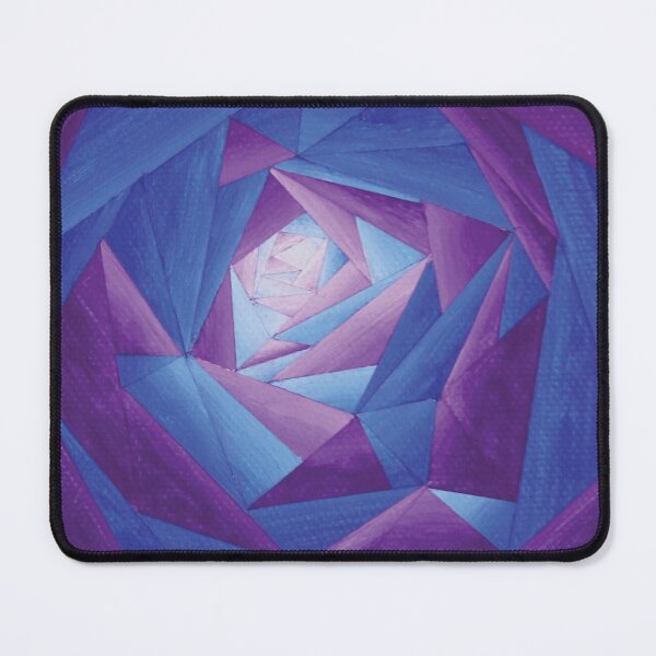 Item preview, Purple Blue Geometric designed and sold by JJulienArt.