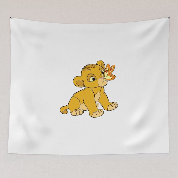 Item preview, Baby Simba and Butterfly designed and sold by fatonah.