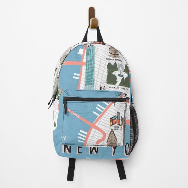 Item preview, New York Map Print designed and sold by lampkristine.