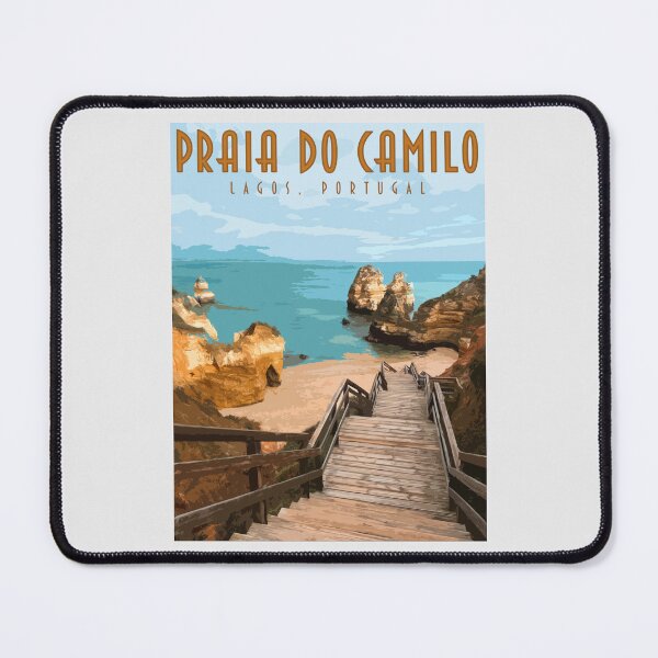 Item preview, praia do camilo, Portugal sticker, vintage europe designed and sold by MadeByEmilyLam.