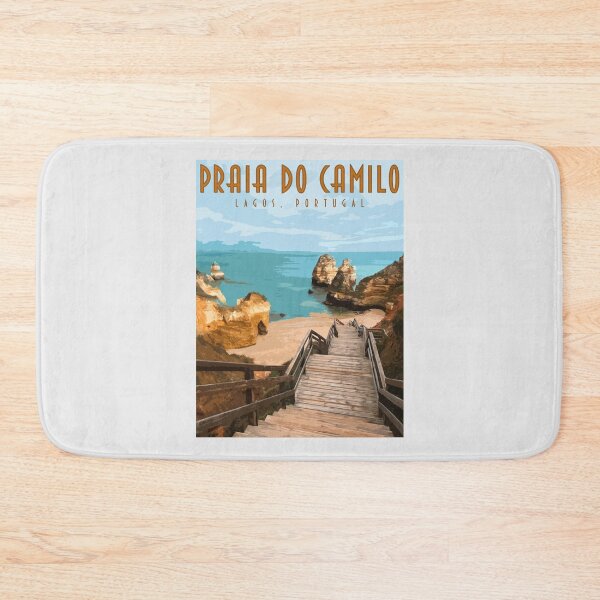 Item preview, praia do camilo, Portugal sticker, vintage europe designed and sold by MadeByEmilyLam.