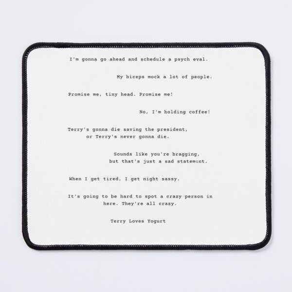 Item preview, Brooklyn Nine-Nine Terry Jeffords Quotes Set designed and sold by awe-someA.