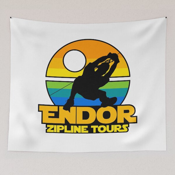 Item preview, Star Endor Zipline Tours  designed and sold by TraceTheFace.