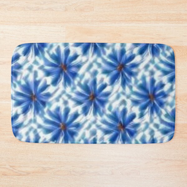 Item preview, Blue Daisy Quilt Illusion designed and sold by aginlow.