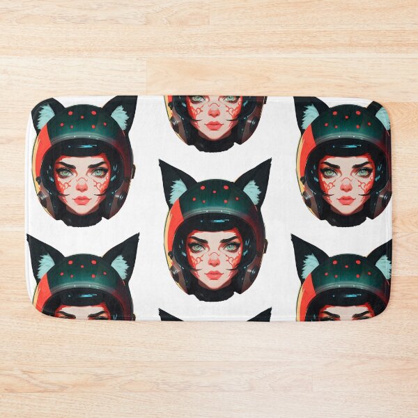 Item preview, Black Cat Vintage Eighties Style 8 designed and sold by HiPolly.