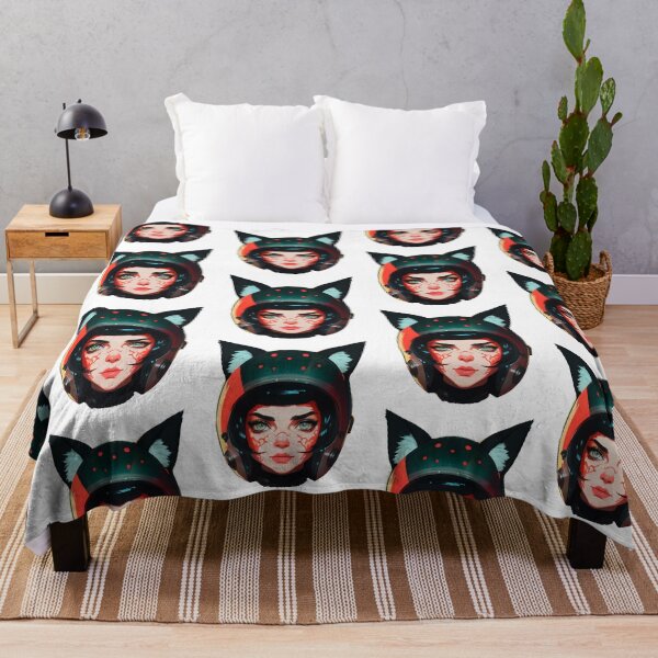 Item preview, Black Cat Vintage Eighties Style 8 designed and sold by HiPolly.