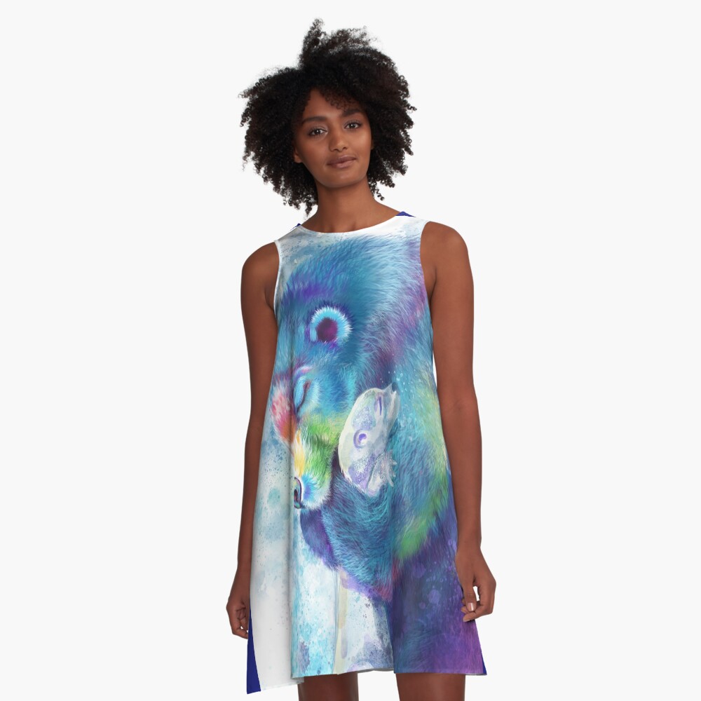 Item preview, A-Line Dress designed and sold by jitterfly.