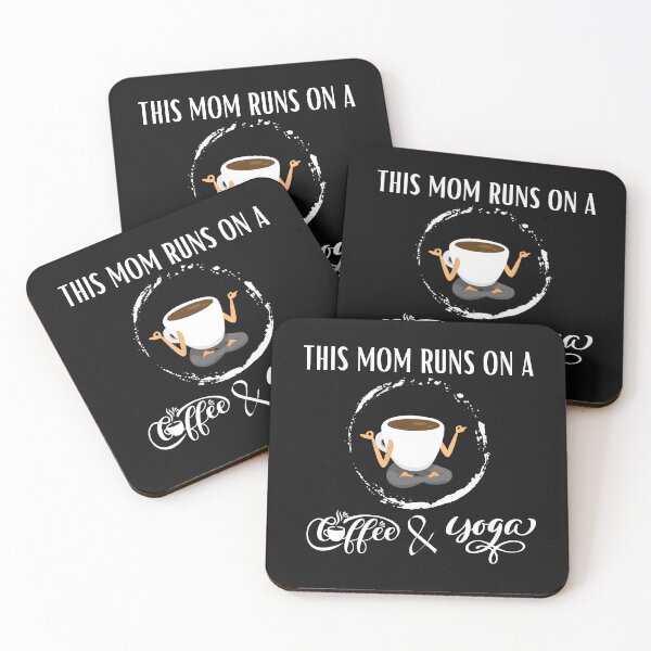 Item preview, This mom runs on a Coffee and Yoga designed and sold by Lilly Swift.