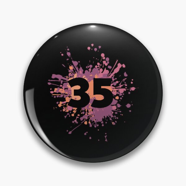 Item preview, Number 35th Color Splash designed and sold by onicon.