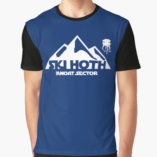 Vista previa del artículo con la obra «Esquí Hoth 2A», diseñado y vendido por TraceTheFace.
