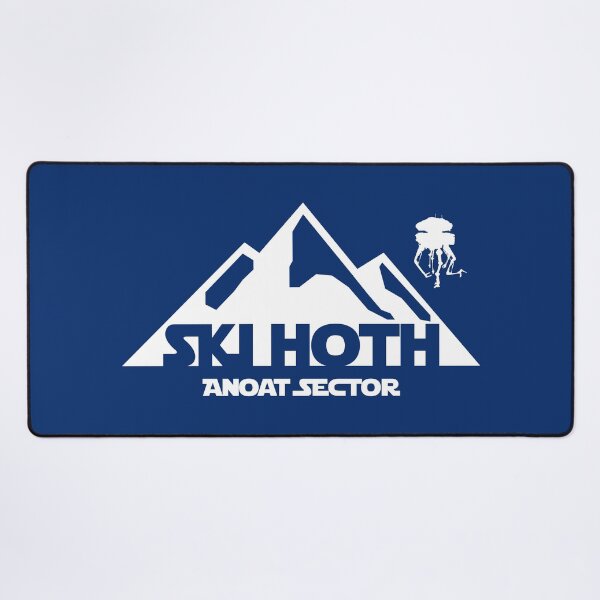 Vista previa del artículo con la obra «Esquí Hoth 2A», diseñado y vendido por TraceTheFace.