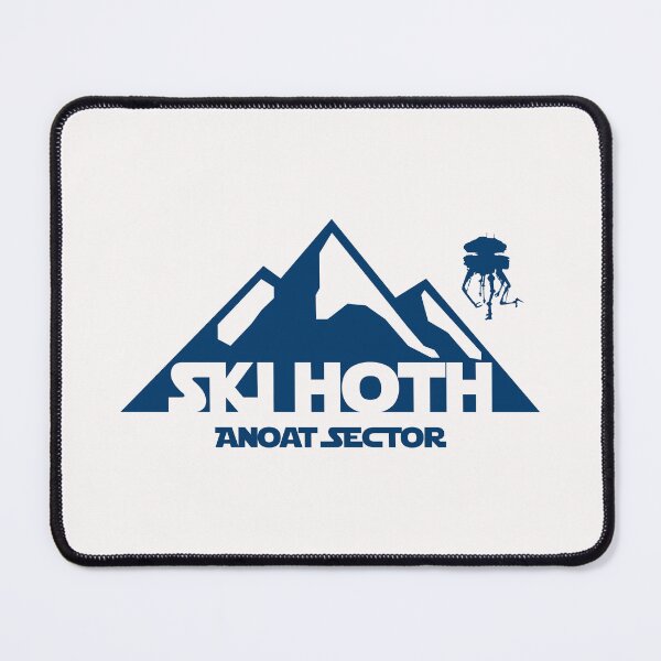 Vista previa del artículo con la obra «Esquí Hoth 2B», diseñado y vendido por TraceTheFace.