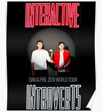Dan and Phil 2018 Tour n.2 Poster