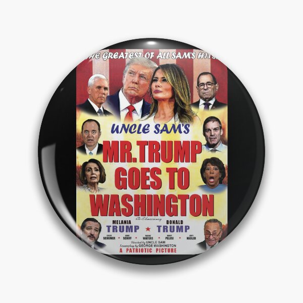 Item preview, Mr. Trump Goes to Washington designed and sold by Allen Peterson.