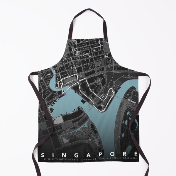 Item preview, Singapore Grand Prix, Formula 1 Grand Prix | F1 Poster | Formula 1 Track Prints | Gifts For Him | Gifts For Her | F1 Circuit Map designed and sold by MoshoboMakes.