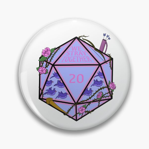 Item preview, Rosamund Du Prix D20 designed and sold by citrinecreates.