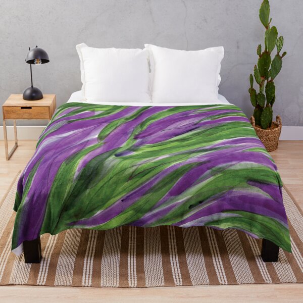 Item preview, Purple Morning Glory Spray designed and sold by Alexandria Levin.