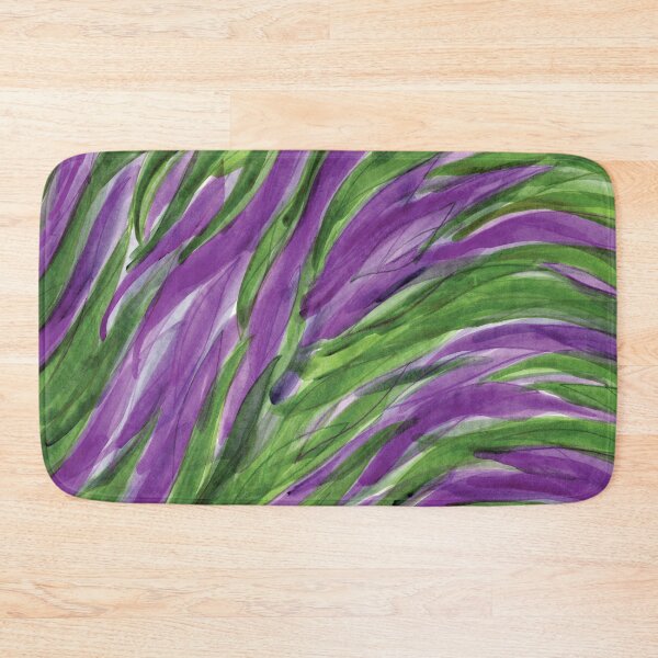 Item preview, Purple Morning Glory Spray designed and sold by Alexandria Levin.