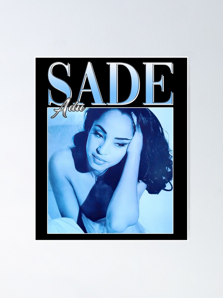 Sade Adu Music Band Jazz Pop Vintage Signature Retro 80s 90s