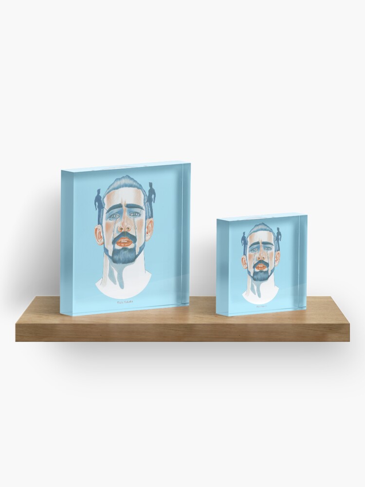 Alternate view of How Tears are made Acrylic Block