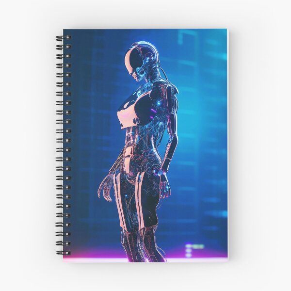 Item preview, HUMANOID FEMALE ROBOT Midjourney AI Artwork designed and sold by davidjulie.