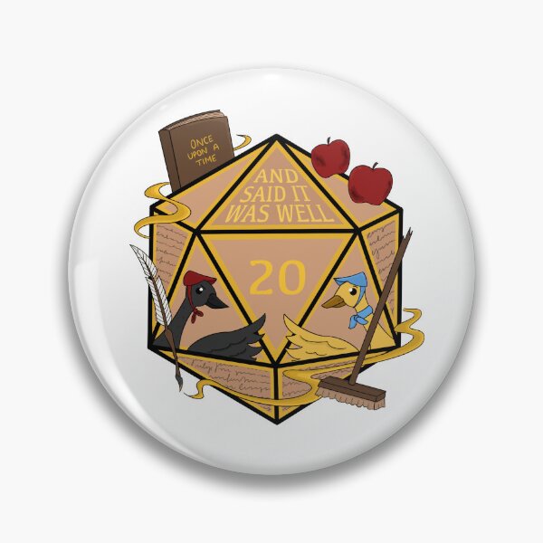Item preview, Mother Timothy Goose D20 designed and sold by citrinecreates.